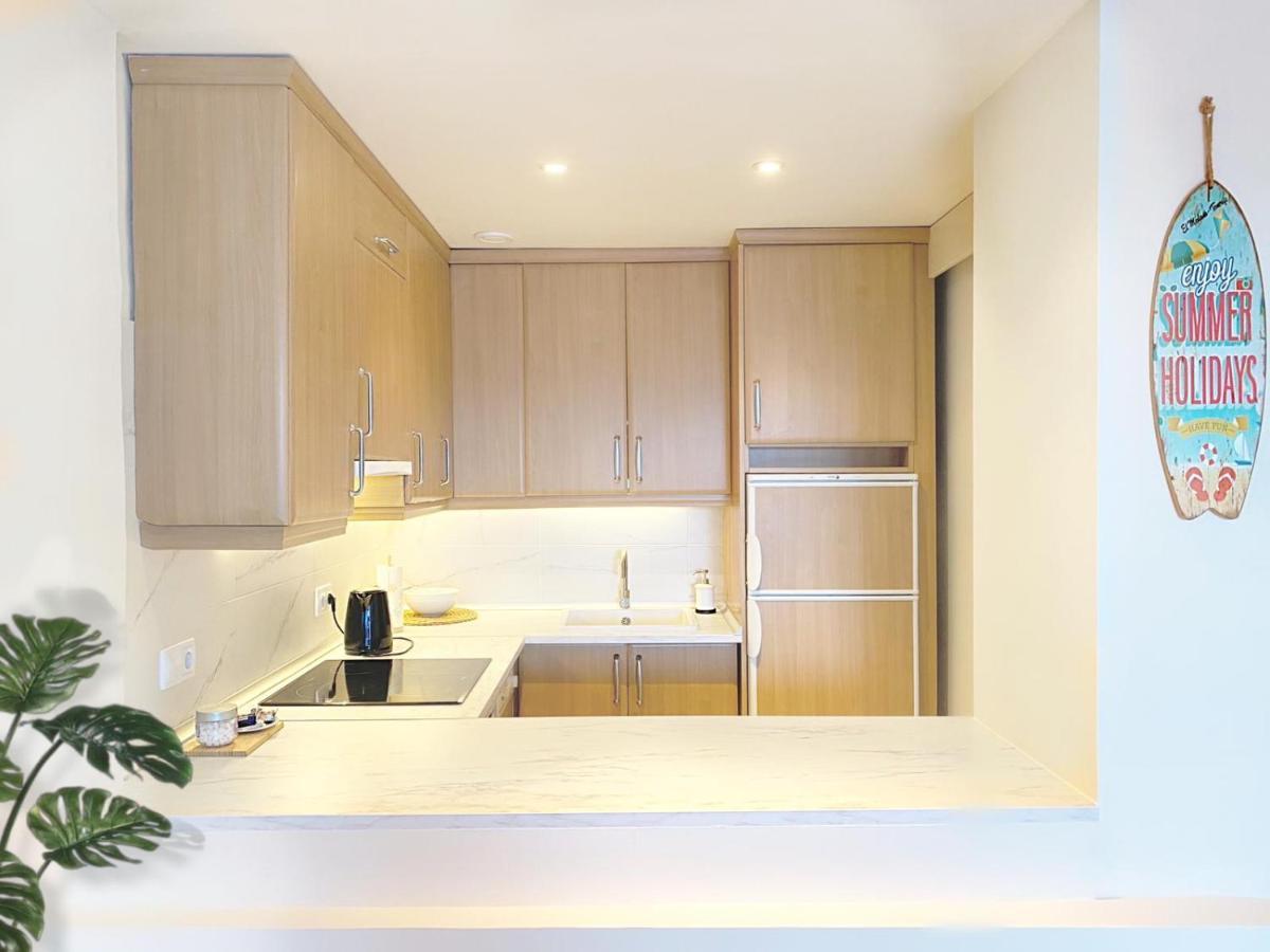 Beautiful,Boho,Sea View Los Gigantes Apartment 圣地亚哥港 外观 照片